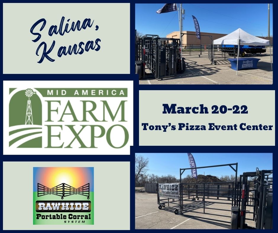 Rawhide_Corral's tweet photo. Where is Wyatt this week?!

Salina, Kansas- @TonysEventsCTR - Mid American Farm Expo!

Stop by and check out our Rawhide Processor on site! https://t.co/gmfF88VT9H