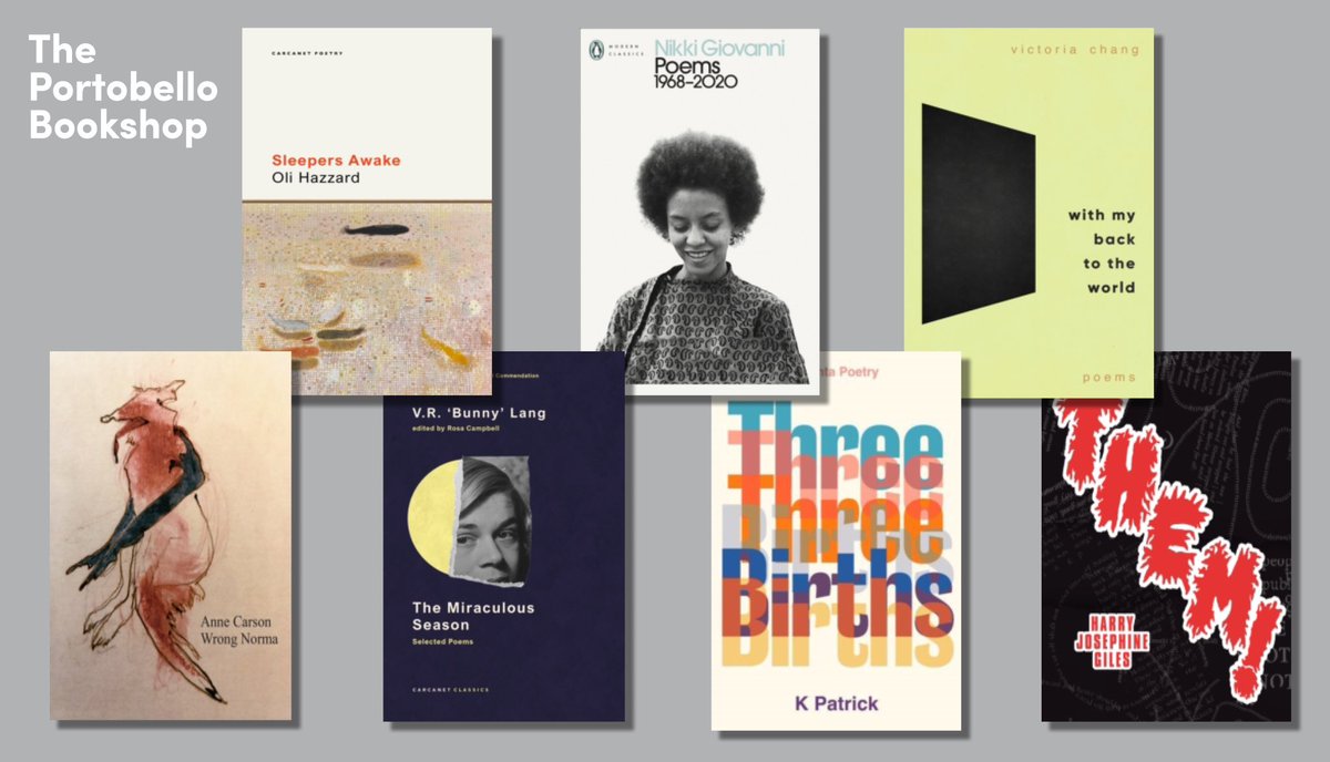 PortyBooks's tweet photo. When better to share recent and forthcoming poetry publications than on World Poetry Day? 💫 See what collections we’ve been excited about at the following link: https://t.co/sNFvJnbRTB https://t.co/dVIzwJrXnU
