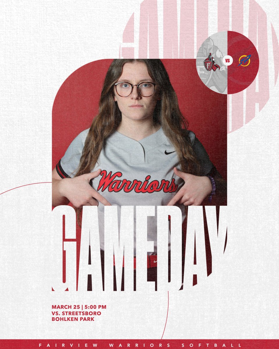 FPWarriorSports's tweet image. Feels good to say it again.. It's GAMEDAY!

🆚 Streetsboro
🕔 5:00 pm
📍 Bohlken Park
#WarriorPride