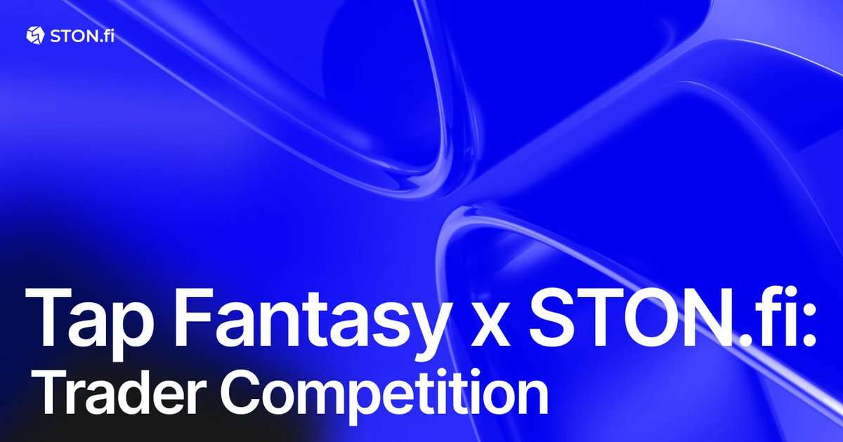 ston_fi's tweet image. 📢 Tap Fantasy x STON.fi: Trader Competition

Join our #trader competition 🔥

✅ Trade in the MC/TON pool
✅ Climb to the top of the leaderboard 😎 Your reward depends on the total #trading volume:

🥇 1st place: 150 MC + 150 STON 
🥈 2nd place: 100 MC + 100 STON…