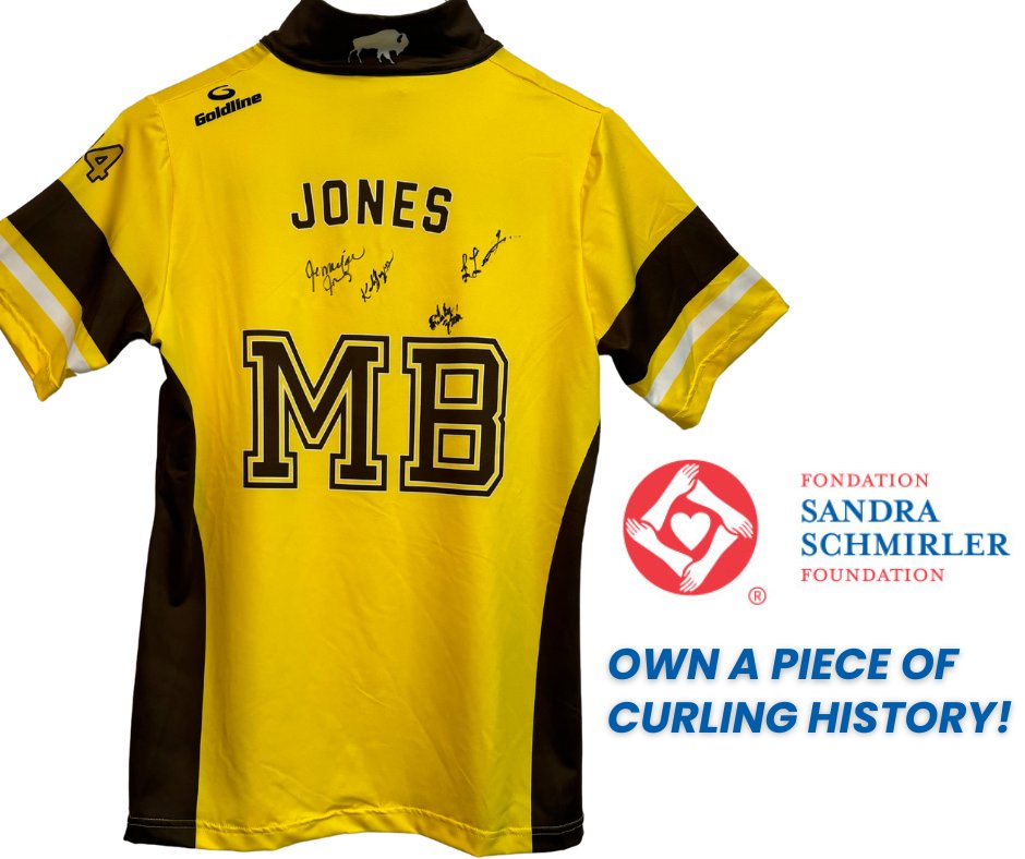 We have a wonderful chance for #curling fans to own some very special items! 🙋Our annual @eBayCanada auction is live and includes signed jerseys from this year's #STOH2024, including this @jjonescurl jersey signed by @TeamJJonesCurl! 🎁 Bid now ➡️ ebay.ca/usr/sandra_sch…