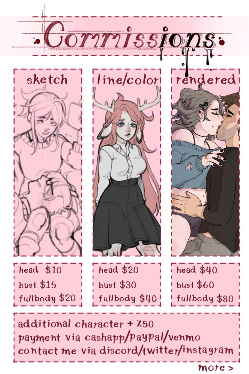 soft_ghosty's tweet photo. ✨ Updated Commission Info ✨ https://t.co/HKdUc1xK8B