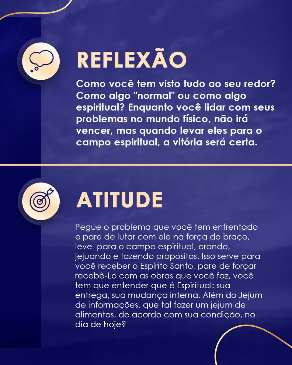 oficialfju's tweet photo. Um mundo que não me pertence mais!

Ficou sem entender? Tire um tempinho para ler a dica de hoje do Jejum de Daniel 👇 https://t.co/z4bsrbEYxt