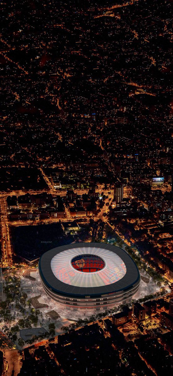 The New Camp Nou Stadium 🏟️❤️💙✨