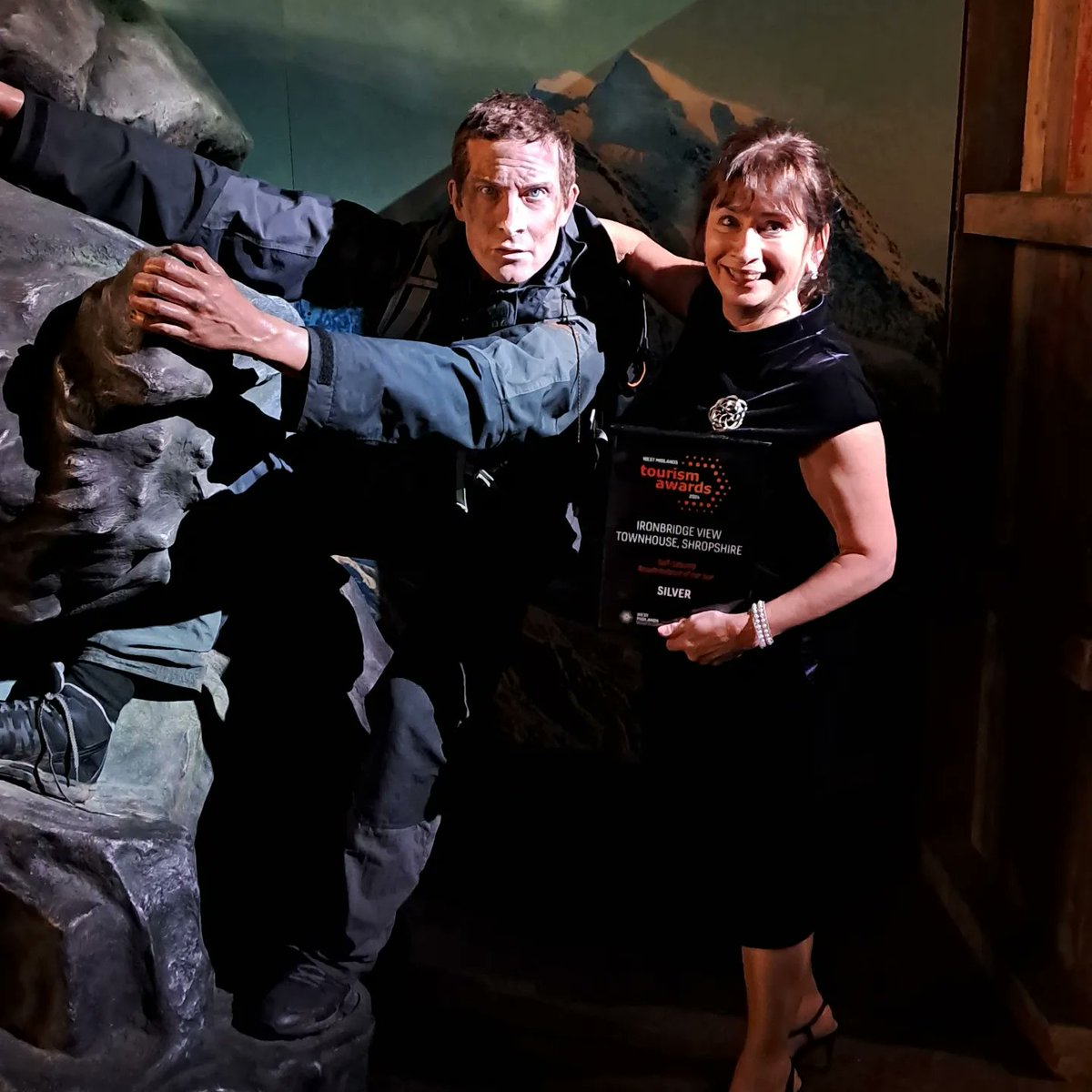 Ironbridgeview's tweet photo. ๐We had a lovely evening at the West Midlands Tourism 2024 Awards at the Bear Grylls Adventure. We're excited to announce that Ironbridge View Townhouse was awarded Silver for Self Catering Accommodation of the year
๐Congratulations to all the other winners
#Ironbridge #wmta24 https://t.co/rT0zUcoLwK