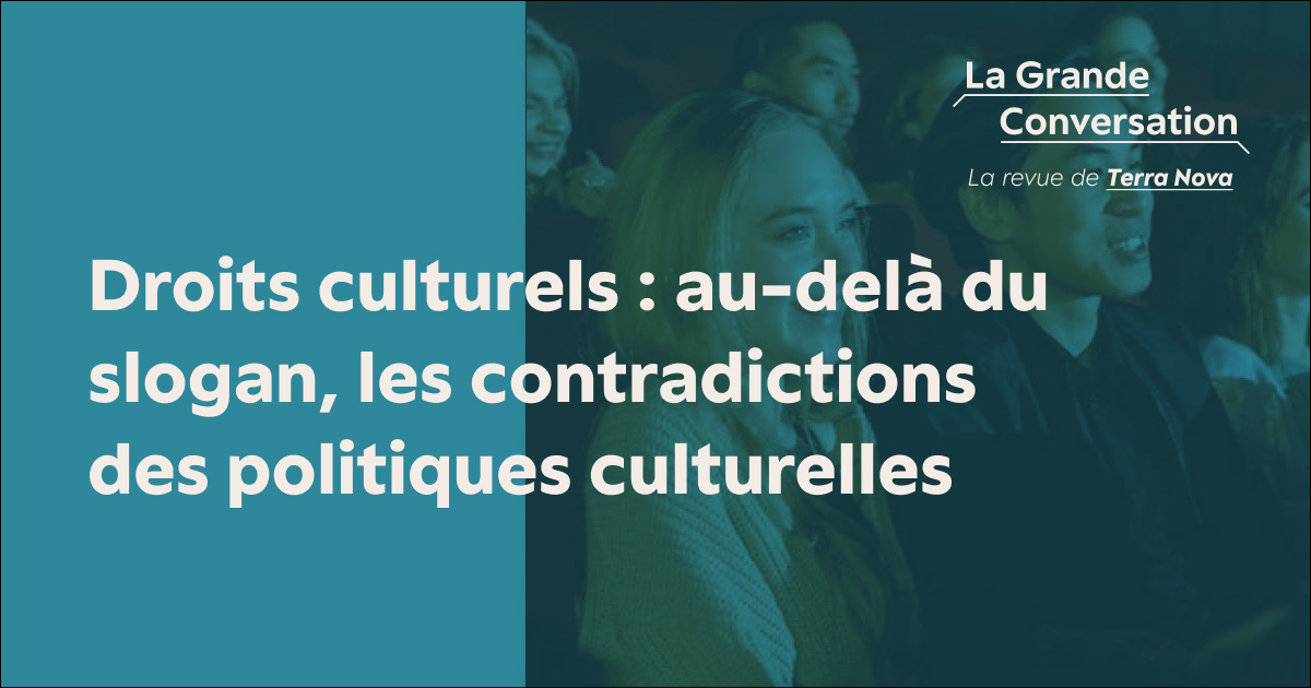 🎭#Culture Droits culturels : au-delà du slogan, les contradictions des politiques culturelles 💡L'analyse de @BayleLaurent pour @_LaConversation de @_Terra_Nova ➡️lagrandeconversation.com/societe/droits…