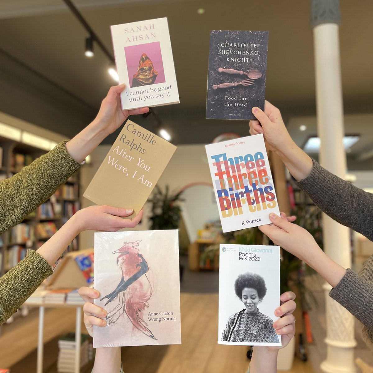 Happy World Poetry Day! 💫 Here are some newly published poetry collections that the team have been reading or coveting. 📚