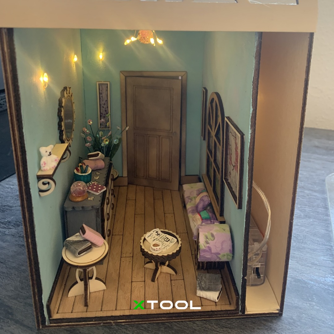 xToolOfficial's tweet image. Fabulous handmade miniature dollhouse. " I'm in love with my S1!"---Sandra Createinspain
Explore more about S1 here: 🔗dataaccess.mblock.cc/t/hm
#xtool #xtools1 #xtoolmade