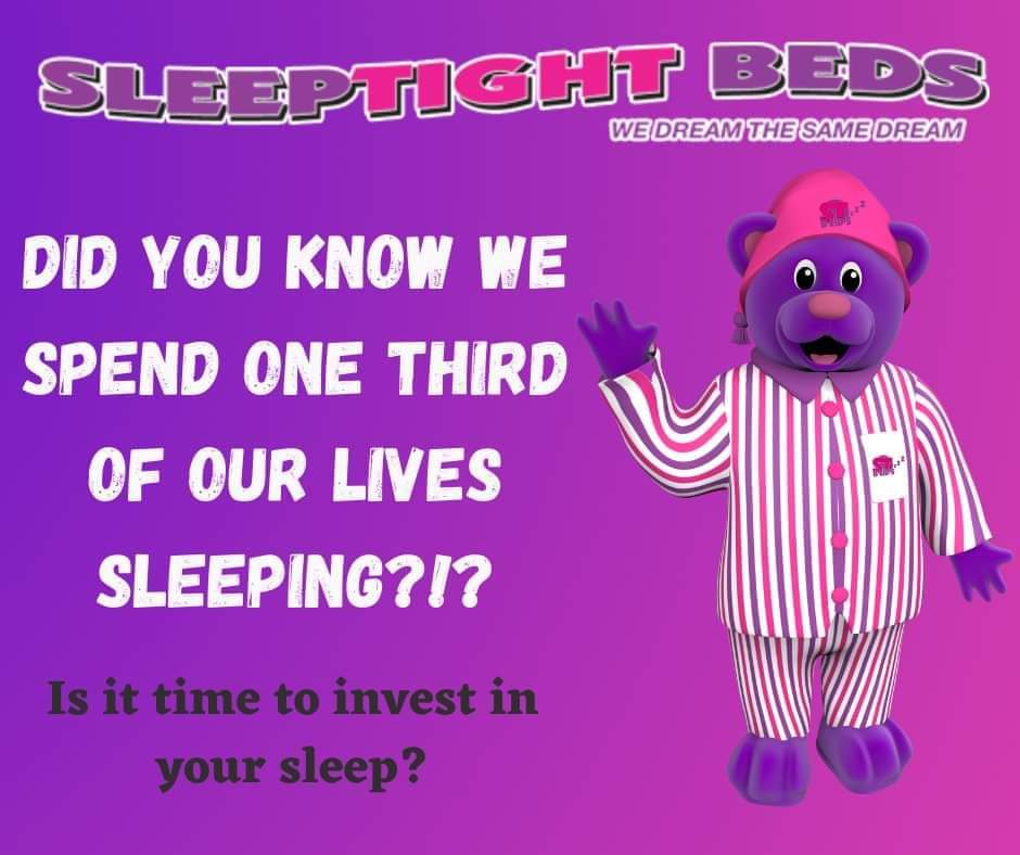 Did you know we spend one third of our lives sleeping? That's a lot of time to be uncomfortable and put up with poor sleep!

If #NationalBedMonth has got you thinking it's time to invest in your sleep, then we can help! Speak with one of our bed experts, we open 7 days a week!