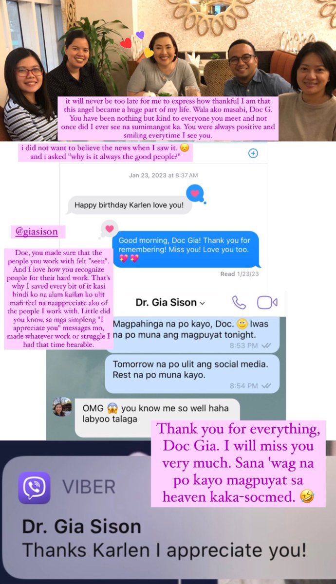 KARLLOVESYOU's tweet photo. Doc Gia. 🥺 Love you @giasison 😞💖 https://t.co/JhThE3DmqK