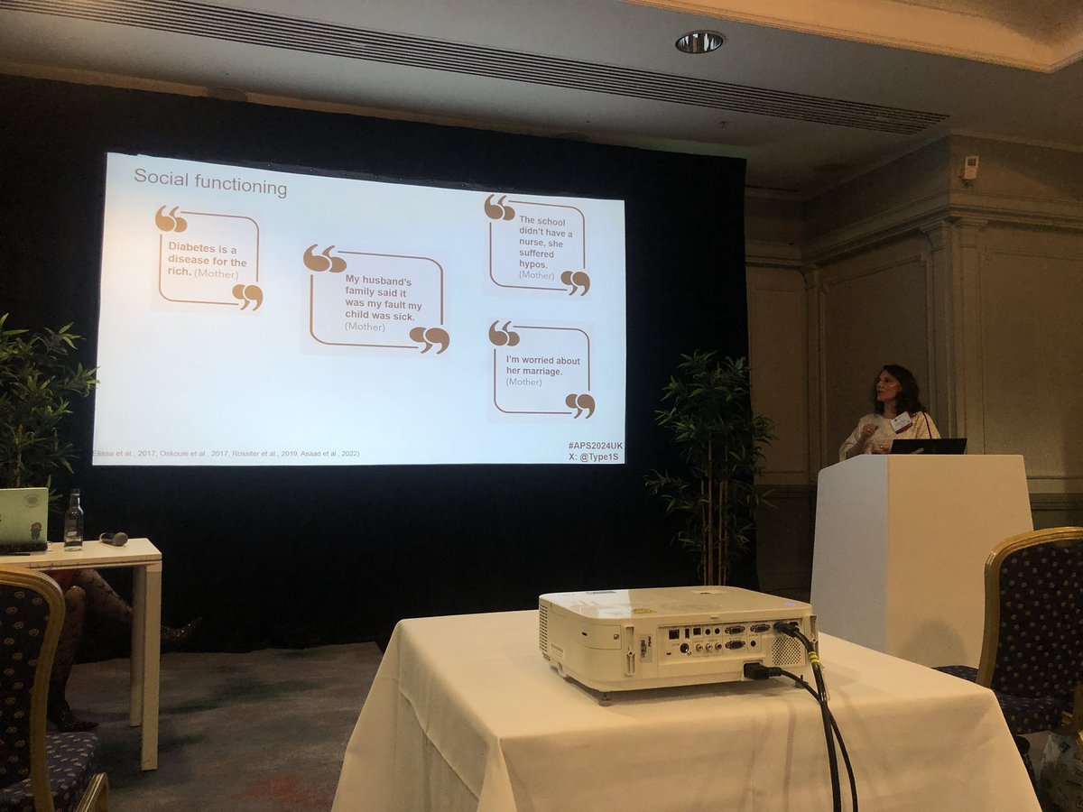 Fantastic presentation from #psad_ecr <a href="/Type1S/">Type 1_Diabetes_Saudi</a> on her systematic review examining the experiences of parents’ of children with #type1diabetes in the Middle East at #APS2024UK

<a href="/PSAD_studygroup/">PSAD</a>