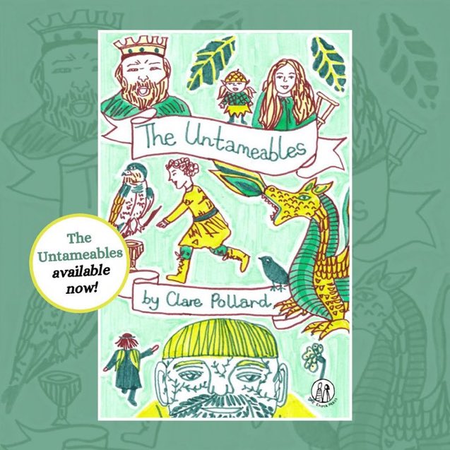 It’s publication day! So happy to see my first children’s book #theUntameables finally make its way into the world. I love Roan and Elva and hope you will too. Thanks so much to @ReenaMakwana and @TheEmmaPress legends all