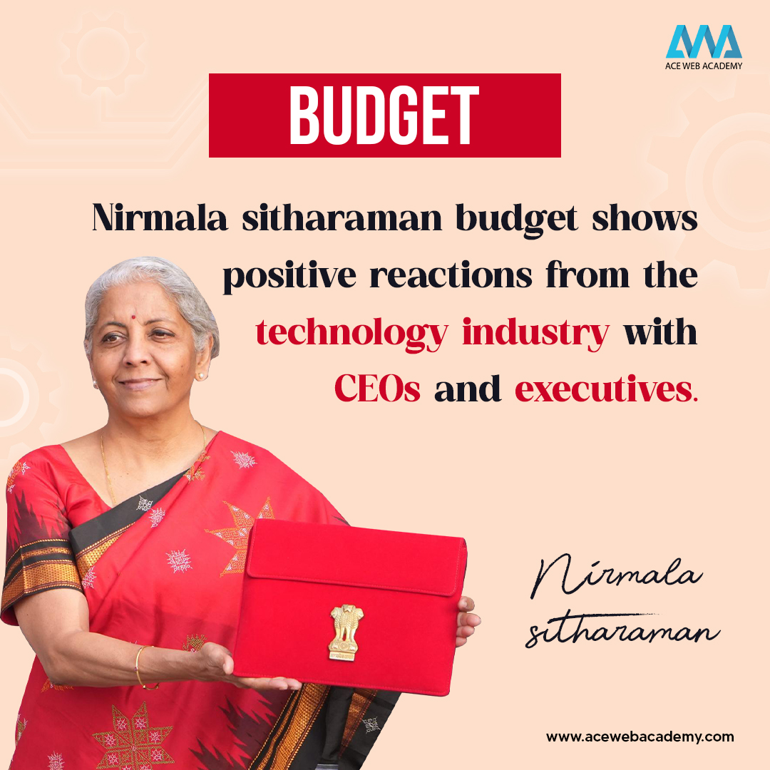 Acewebacademy's tweet image. Interim Budget 2024

📊🚀 The Interim Budget 2024, presented by Union Finance Minister Nirmala Sitharaman, sparked positive reactions in the tech industry. CEOs and executives embraced the increased focus on digitalization. Yet, some felt it lacked addressing key concerns.