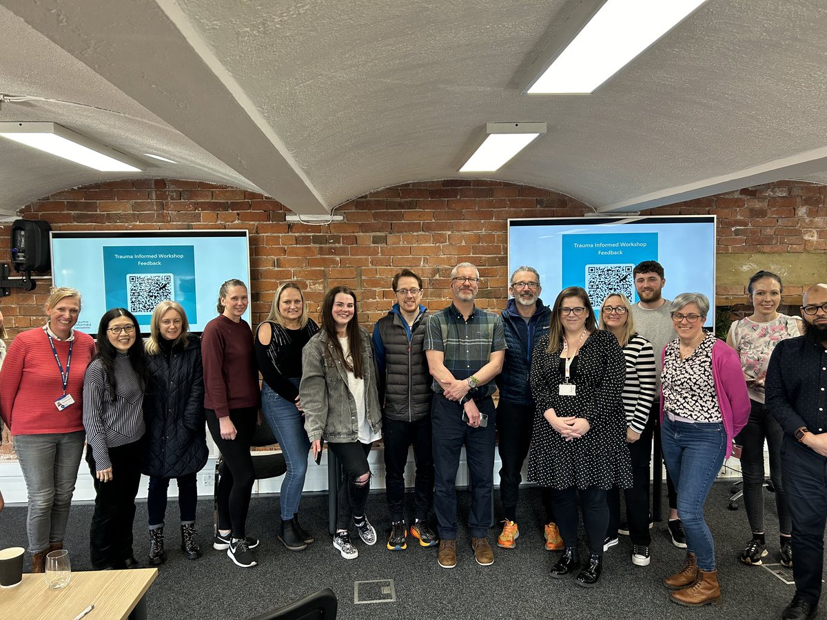 I had the pleasure of delivering @LancsVRN Trauma Informed Lancashire training yesterday to these outstanding professionals. Fabulous debate and insights. We have such amazing people working in Lancashire & with their support we will become a trauma informed community 👏👏👏
