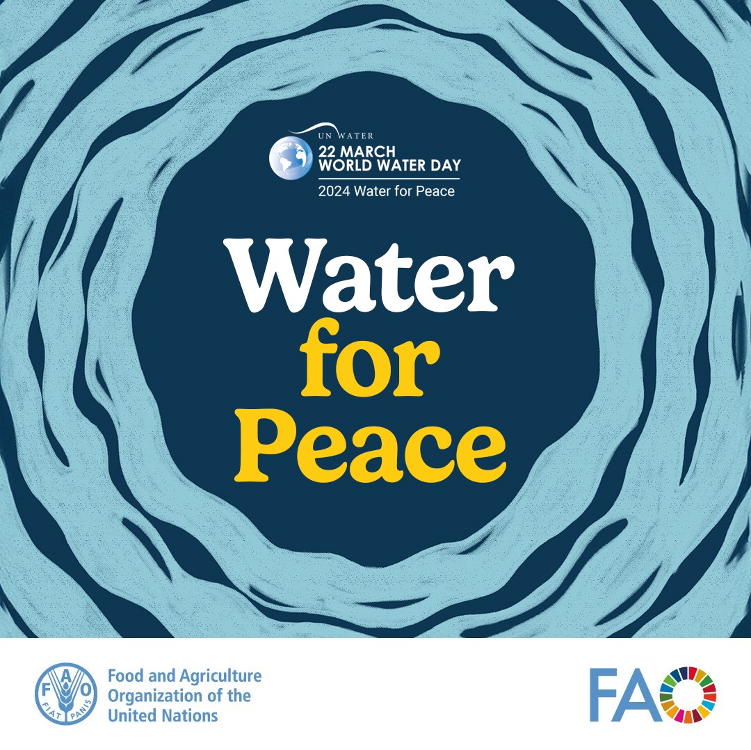 Water is life. Water is food. Scarcity & unsustainable management of this precious resource threatens global peace & #FoodSecurity. Integrated Water Resources Management is key to achieving a peaceful & food-secure future where populations can thrive. #WorldWaterDay #4Betters