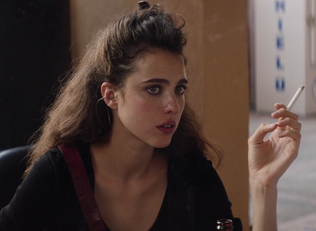 margaret qualley smoking cigarettes margaret qualley in stars at noon (2022)