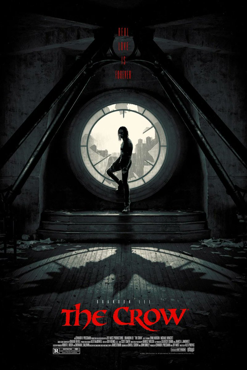 webbpodcast's tweet image. "Estaba muerto, murió hace un año, murió en el momento en que la tocó. Todos murieron, aunque aún no lo saben."
EL CUERVO (The Crow) by Matt Ferguson