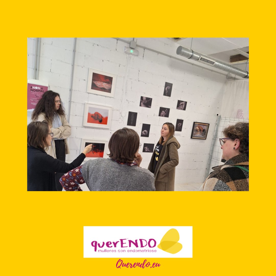 A tardiña estivemos na inaguración da exposición do Colectivo TecEndo. Nun espazo que nos acercou á visión da #endo de tres artistas endometriósicas chea de arte e sensibilidade. 
💛
#stopendometriose #sanidadesennesgodexénero #SanidadePública #marzomesdaendometriose #arte