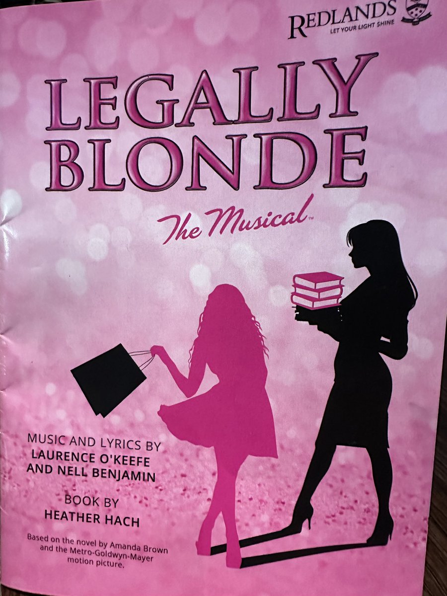 Bravo and congratulations to the student and staff cast and crew of this year’s <a href="/Redlands_School/">Redlands</a> musical. What a sensational performance!