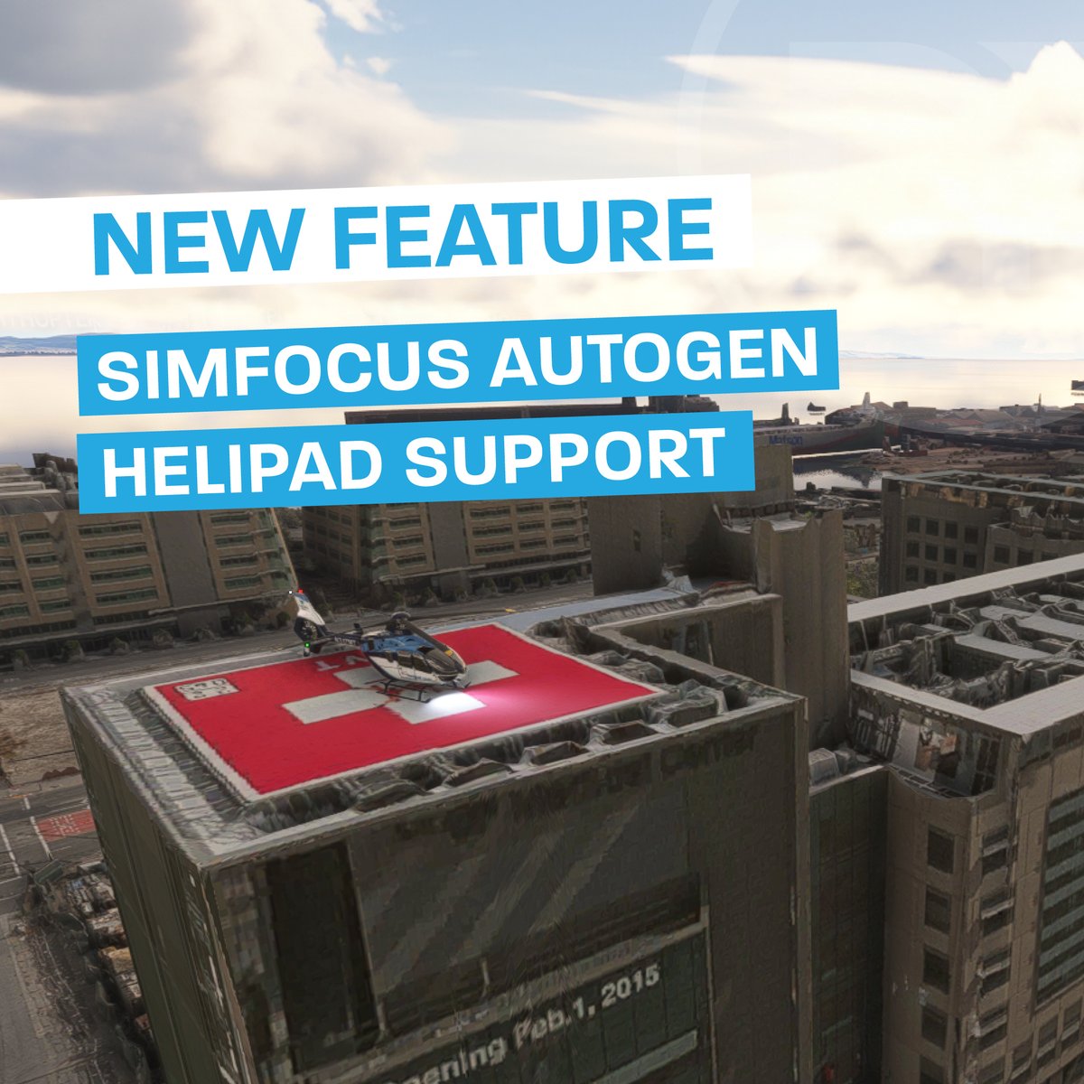 NeoFly11's tweet image. New free Neofly Feature : Added support for SimFocus Autogen Helipads (free) and Aerosoft Offshore Landmarks: North Sea (oil rigs). More than 30 000 helipads added, giving you more airports to fly missions to and from. Enjoy ! #neolfy #msfs2020