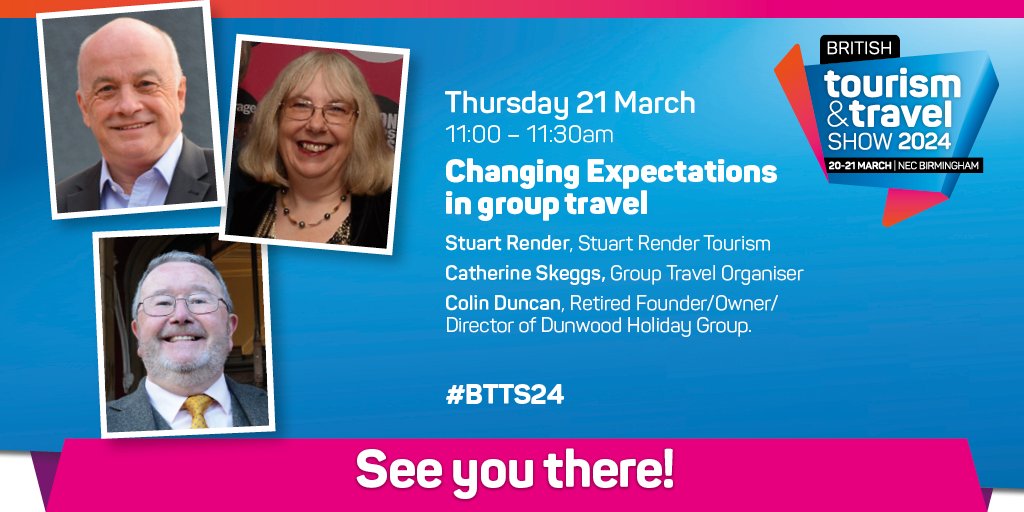 The Theatre is set to open for Day 2 in just 15 minutes! We open today with an AGTO panel session covering the Changing Expectations in Group Travel #BTTS24 #TourismShow #Tourism #VisitEngland #VisitWales #VisitScotland #VisitIreland #BritishTourism