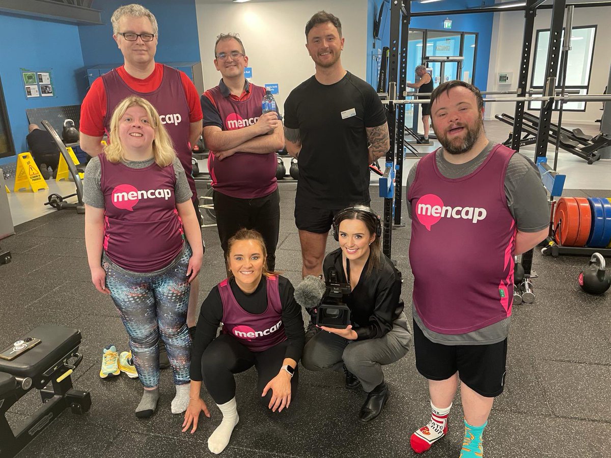 gilgunk's tweet photo. Rocking our socks for #WorldDownSyndromeDay yesterday and filming something special with our marathon team for @utv 🎥

The theme is “End the Stereotypes” so to that end..of course people with Down Syndrome can take part in health and wellbeing programmes within our communities. https://t.co/SVVeL17MsS