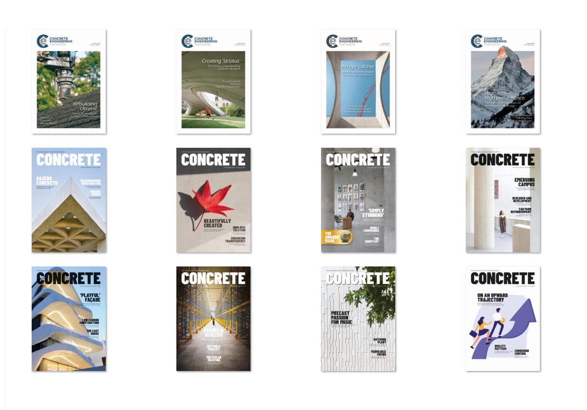 Society members have access to current & back issue digital copies of Concrete & also Concrete Engineering International bit.ly/3OTmK2d. Another benefit of Society membership. #concrete #construction #engineering #digitalpublishing