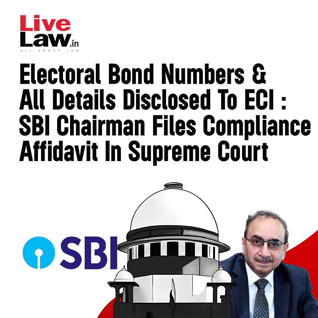 The Chairman of the State Bank of India, Dinesh Kumar Khara, has filed a compliance affidavit in the Supreme Court stating that the SBI has disclosed all details relating to the Electoral Bonds to the Election Commission of India, including the unique numbers of the bonds. Read…