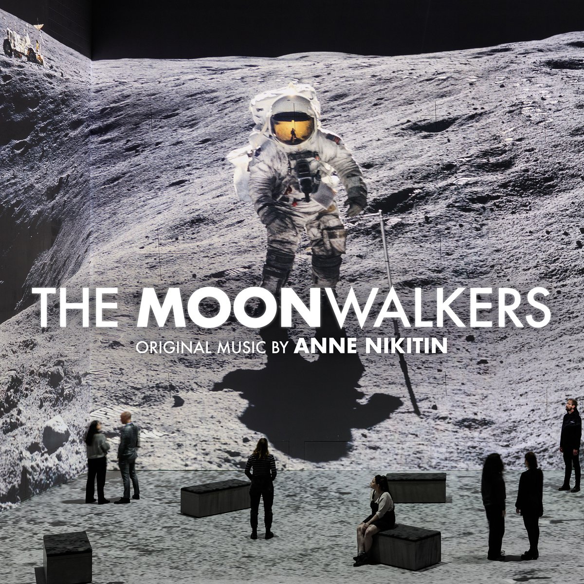 The original orchestral score to THE MOONWALKERS: A JOURNEY WITH TOM HANKS at Lightroom. Composed by Anne Nikitin. Album available to stream &amp; download now: annenikitin.lnk.to/TheMoonwalkers