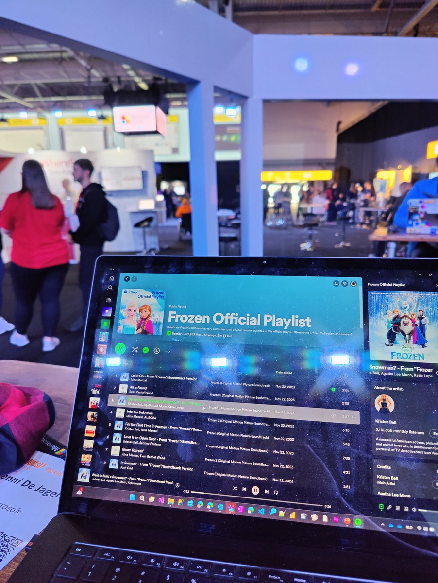 BenniDeJagere's tweet image. Getting in the zone for my sessions at #SQLBits today.