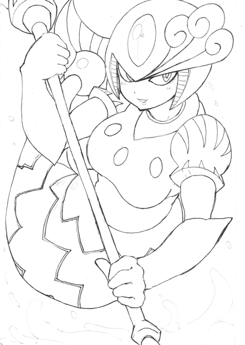 ステージBGMが好きです(*'ω`*)
技量足りずかわいく描けねえ…(`・ω・') 