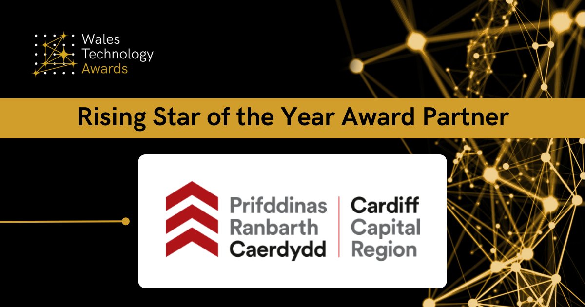 Cardiff Capital Region (CCR) and <a href="/GraduateVenture/">Venture Graduates</a> are sponsoring the Rising Star of the Year Award at this year’s Wales Tech Awards to celebrate the achievements of exceptional tech talent. Good luck to all nominees #WTA2024