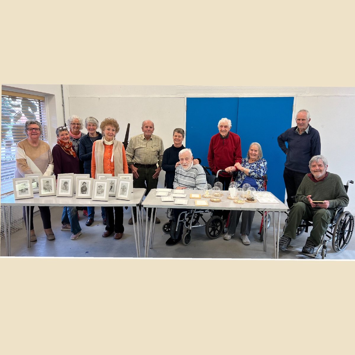 Thank you for inviting us to share information about our art project for people living with dementia #LostInArt #CreativeWellbeing Every Tuesday @Ruthin_Crafts Please get in touch for more info, we'd welcome new members 😊