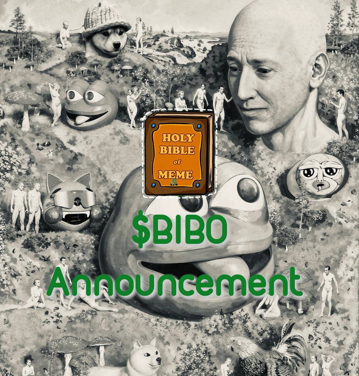 BIBLE of MEMEs⚜️ 🐸 on SOL tweet media