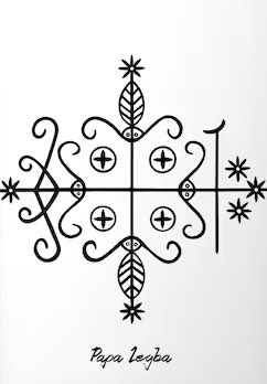 tifanmXla's tweet photo. 21 MAS se fèt SAINT BENOIT ak fèt PAPA LEGBA (ZAOU). Papa Legba sèvi kòm entèmedyè ant loa ak imanite. 
(Franse / Angle) Legba fasilite kominikasyon, diskou, ak konpreyansyon…

Li toujou akonpanye ak 2 chyen ,baton li, 
Ralfò ak pip nan bouch li ,se konsa ou ka indantifyel nan dòmi. 👴🏾