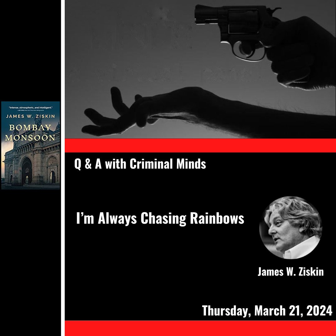 #success 7criminalminds.blogspot.com/2024/03/im-alw… James W. Ziskin @10CriminalMinds @mwa_new @SinCLosAngeles @NorCalMWA @CapitolCrimes @necrimebake @Bouchercon #Thursday #authorlife