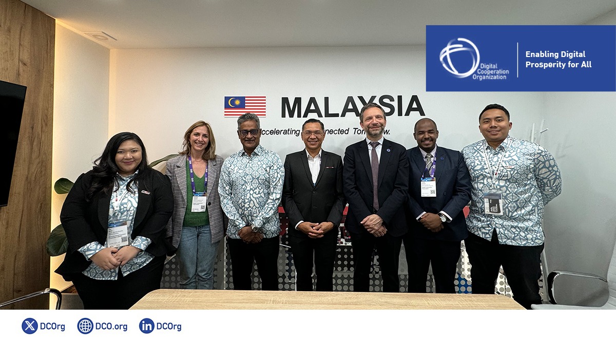 The DCO delegates held productive discussions with Mr. Mahadhir Aziz, CEO of Malaysia Digital Economy Corporation, and Mr. Gopi Ganesalingam, SVP & Head of Digital Export of the Malaysia Digital Economy Corporation during the 2024 edition of the Mobile World Congress in…