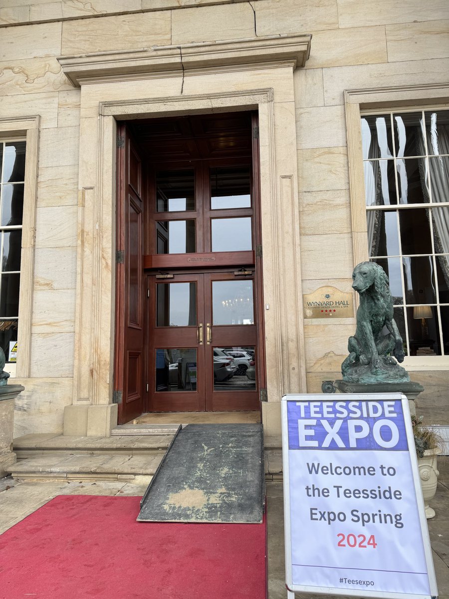 We’re at the gorgeous Wynyard Hall today for our Chamber Showcase at Teesside Expo! 🤩

#ChamberShowcase