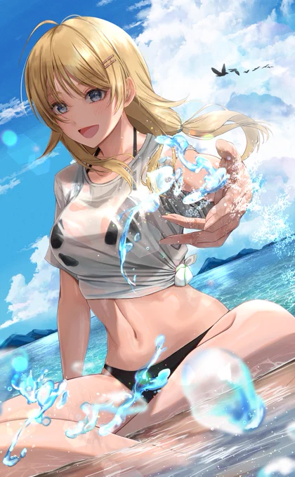 早くこっちに来なよー#八宮めぐる 