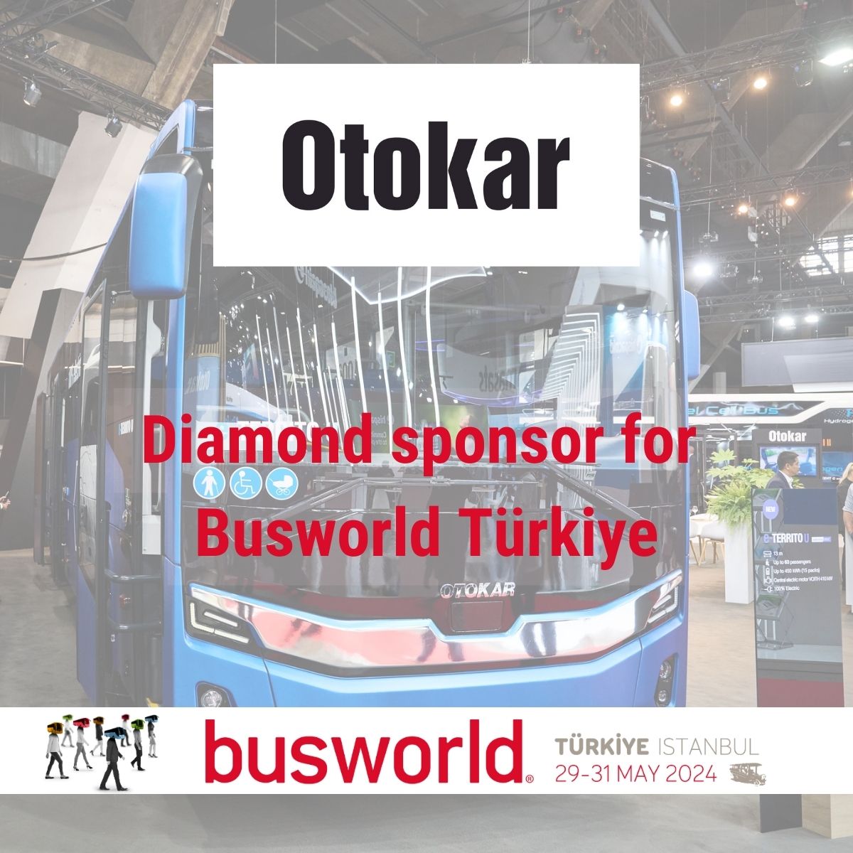 💎 Diamond Sponsor for BW Türkiye

Since 1963, Otokar, a fully Turkish-owned company, has been delivering customer-centric solutions through its proprietary technology, design, and applications. 

Ticket at busworldturkiye.com
<a href="/OtokarAS/">Otokar</a>  #ebuses #publictransport #emobility