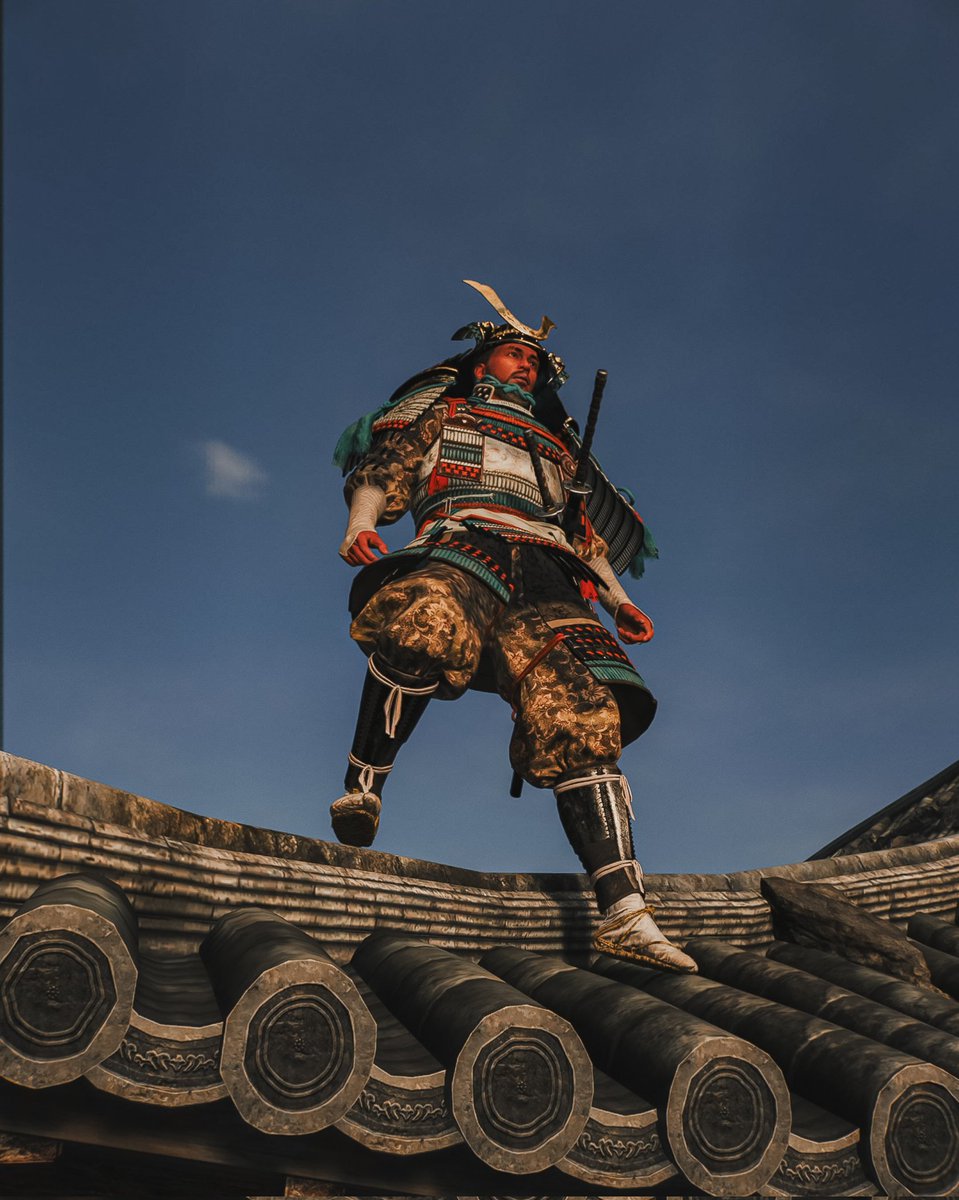 Can we all take a moment to appreciate <a href="/100PercentCrit/">100 Percent Crit</a>'s fit in #RiseoftheRonin 😮‍💨

We've been playing the co-op (which is limited to the main story missions). However, the approach to each mission is flexible, allowing for diverse gameplay experiences ranging from stealth to