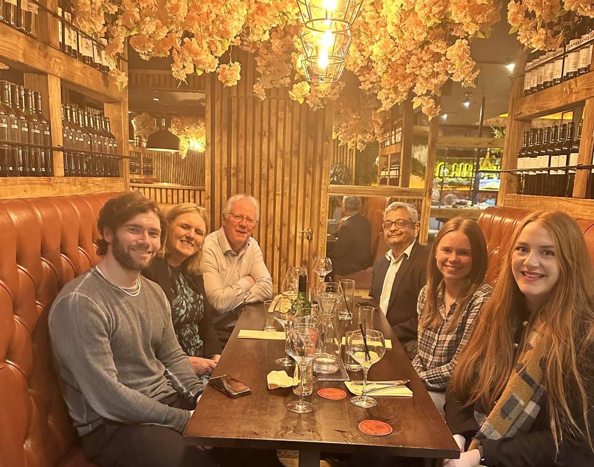 🎉 Wrapped up our final LMC meeting with Invibio yesterday, topped off with a celebratory meal with the team! 🥳 Reflecting on the incredible progress achieved throughout our two-year #KTP journey has been truly rewarding👏 #innovation #collaboration