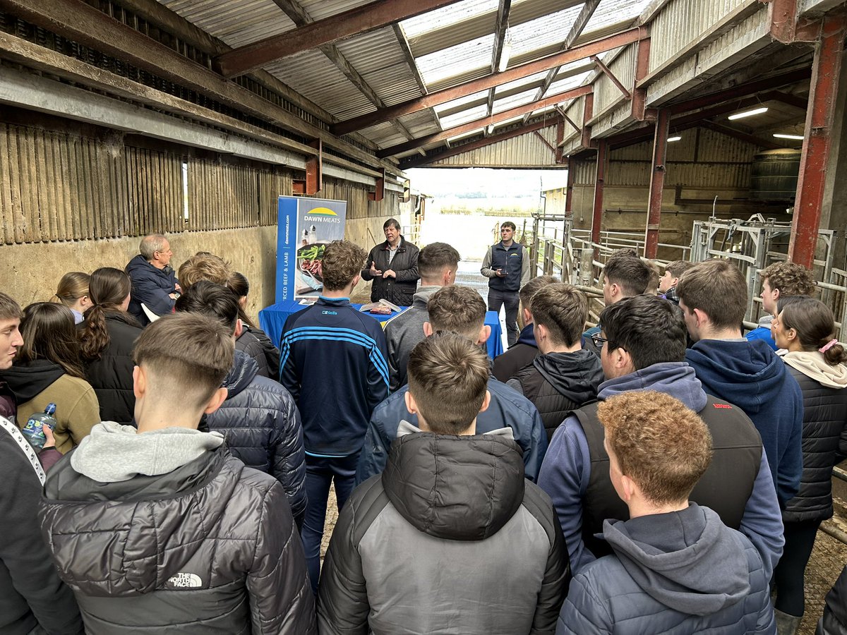 Great to have @dawnmeatsgroup with us today @KildaltonCol for our #farmwalkandtalk2024 event.