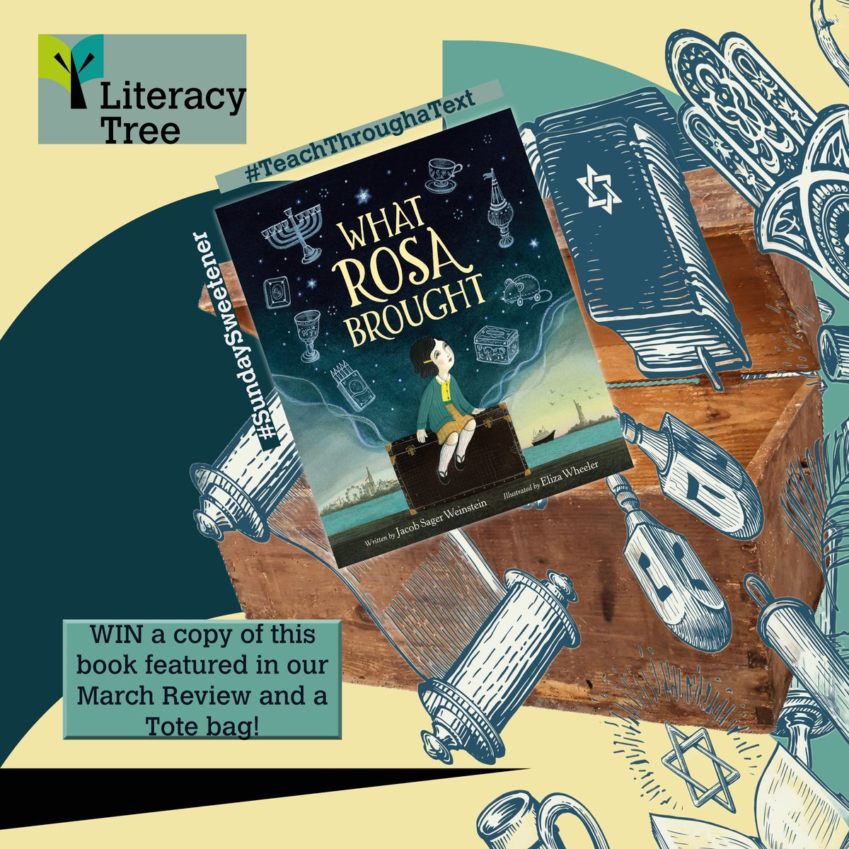 ✨Our #SundaySweetener this week is for the brilliant book - 'What Rosa Brought', by Jacob Sager Weinstein. 🥰 👉Repost and tag a friend in for an extra entry. Must be following. Will announce winner after 9pm.