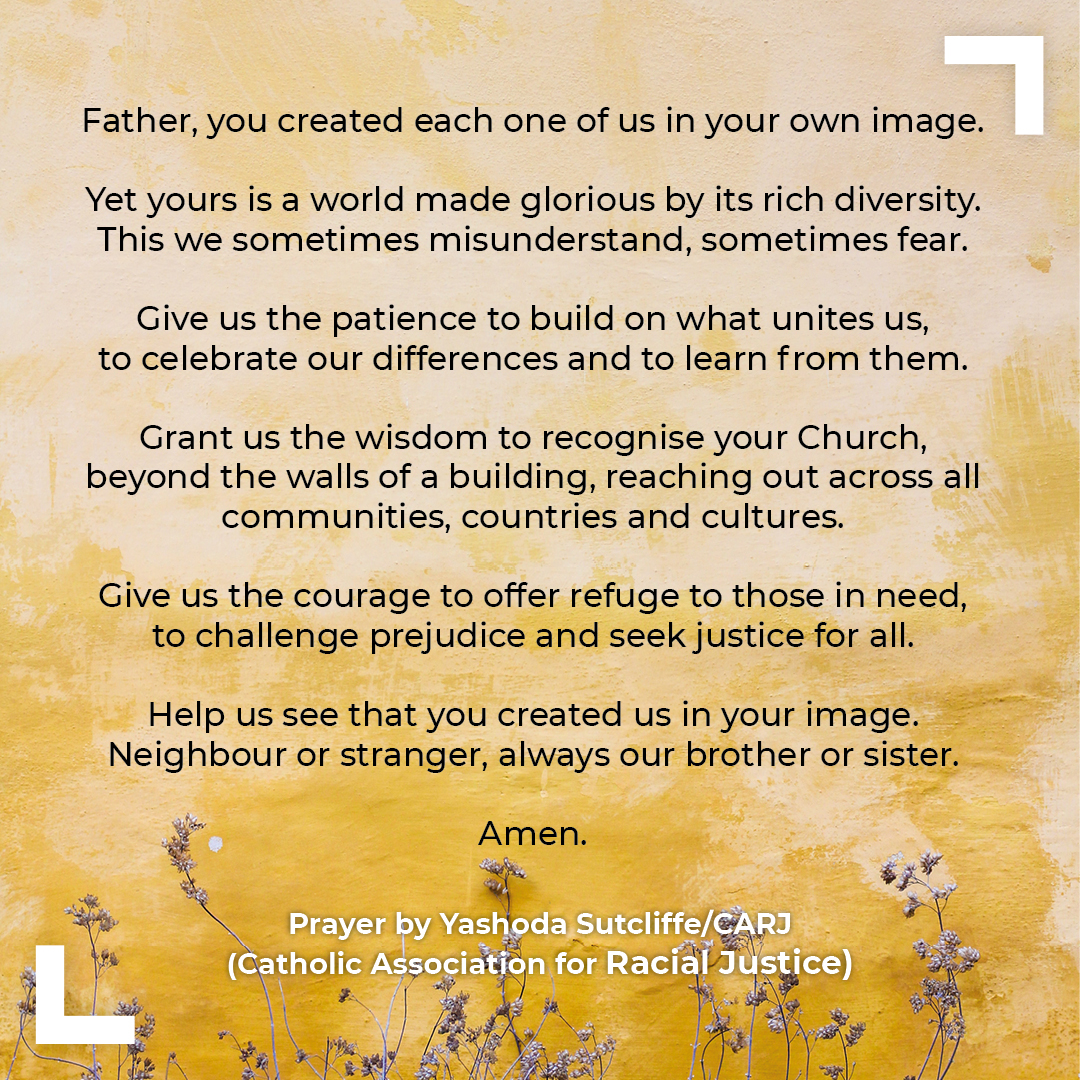 It's the International Day for the Elimination of Racial Discrimination. For decades, we've been driven to promote racial justice and we pray that we can all learn from and celebrate our differences. 🙏