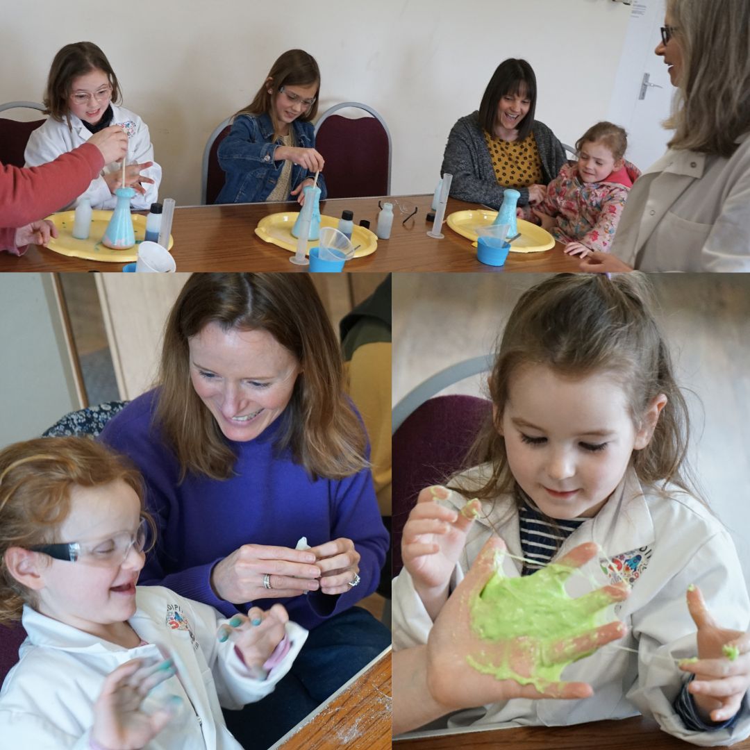 Our science-filled week finished up with a spectacular Family Day with @Devon_Science! Families had so much fun getting hands-on with science. Children with a vision impairment even earnt their VICTA Young Achievers Science badge to celebrate their achievements on the day!