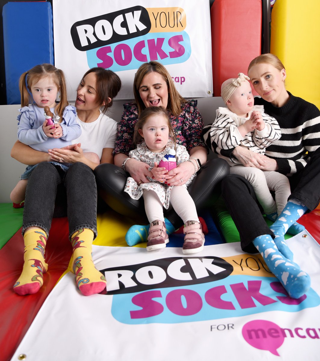 It's World Down Syndrome Day! Are you rocking your socks for Mencap? 🧦 Meet Matilda, Camille and Anna Rose, three friends from @Mencap_NI Children’s Centre. 📖 Read their stories here: mencap.org.uk/blog/worlds-co…. #WDSD2024 [1/3]
