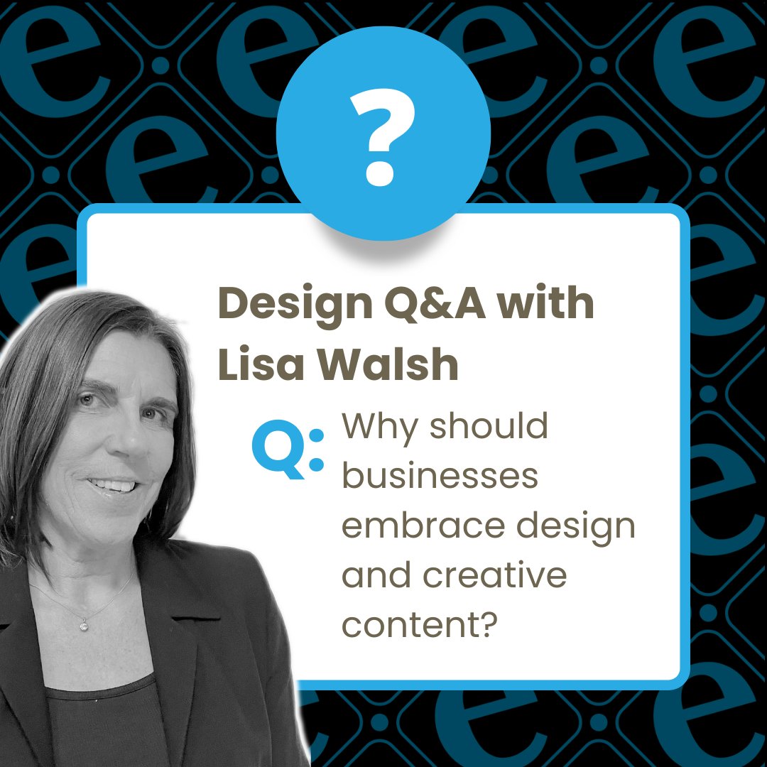 EffComPR's tweet photo. Design plays a key role in your brand guidelines and will help you stand out. 

Check out our Q&amp;A with creative director, Lisa Walsh: https://t.co/CrOqN6ZzAL 

#PRDesign #BrandGuidelines https://t.co/3LLxjvmeKq