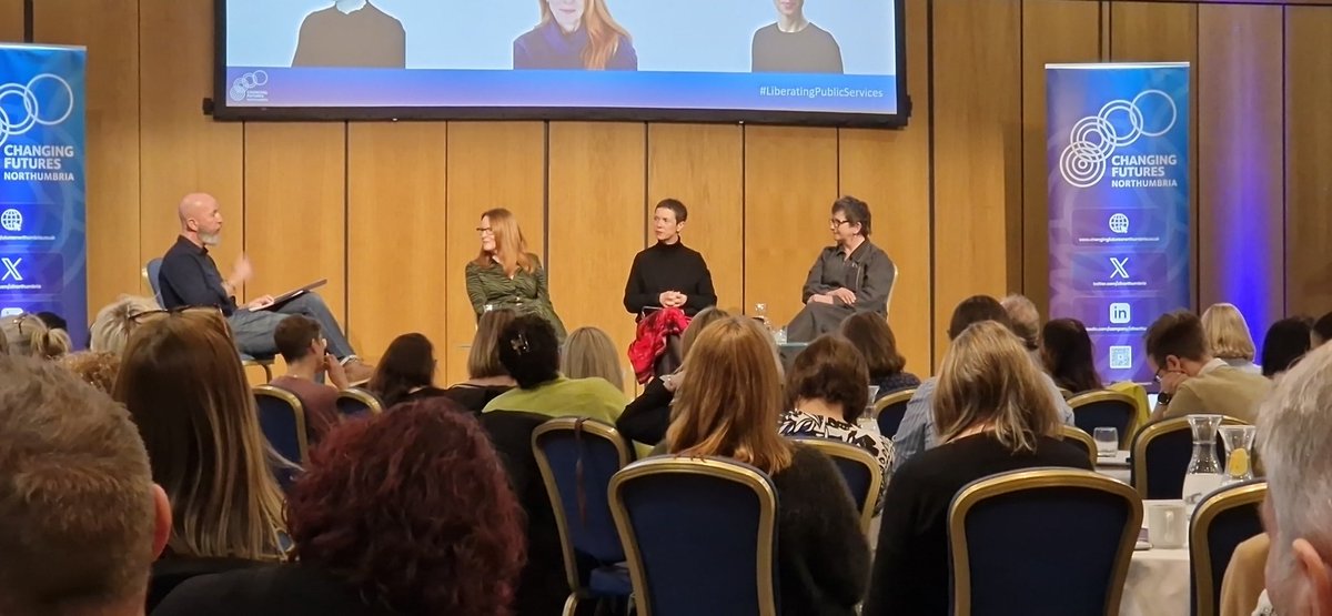 Left (@wilsorob) on Twitter photo The panel agree it cannot be any worse. Time to change and move towards empowering the frontline to innovate <a href="/ProfDonnaHall/">✨ Donna Hall ✨</a> <a href="/HilaryCottam/">Hilary Cottam</a> <a href="/HelenWBTeam/">Helen Sanderson MBE🌿</a> #LiberatingPublicServices The panel agree it cannot be any worse. Time to change and move towards empowering the frontline to innovate <a href="/ProfDonnaHall/">✨ Donna Hall ✨</a> <a href="/HilaryCottam/">Hilary Cottam</a> <a href="/HelenWBTeam/">Helen Sanderson MBE🌿</a> #LiberatingPublicServices