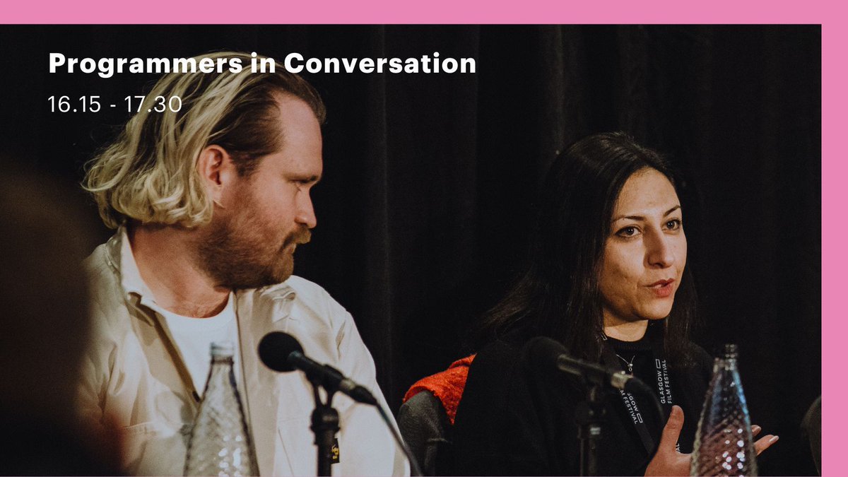 We're supporting the Programmers in Conversation event at @GlasgowShort on 22nd Mar. Panellists: Jason Anderson (@TIFF_NET & @aspenfilm), Celine Roustan (@sxsw & @PSFilmFest), and Jasper Hokken (@idfa). 🎟️ GSFF passholders can attend the event, and booking is recommended.